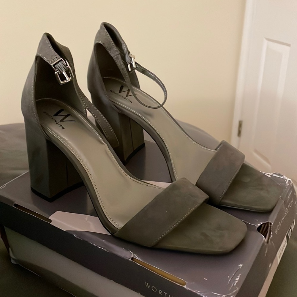 NWOT Worthington Womens Becklyn Heeled Sandals